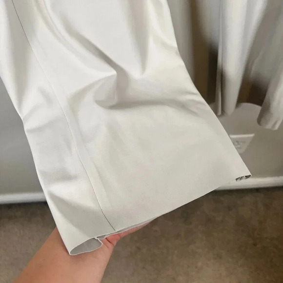 Athleta Stellar Straight Crop Pants Size 26 Travel Work Office Athleisure Tan - Picture 9 of 13